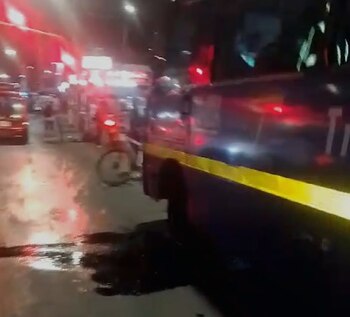 Reportan mancha de Acpm en