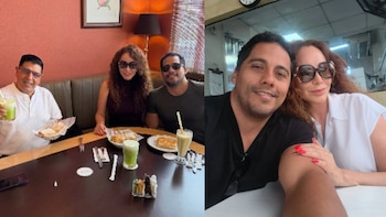 Janet Barboza sorprende al reunir a Nilver Huarac y su actual pareja Félix Moreno
