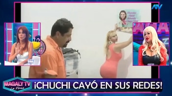 Susy Díaz cuenta cómo nació su romance con Andy V y por qué terminó regresando con el ‘Mero Loco’. Captura: Magaly TV: La Firme.