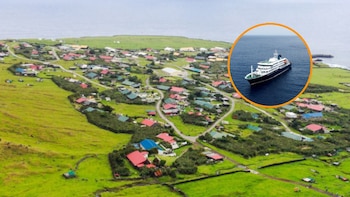 Tristán de Acuña, la isla más remota del mundo en alerta sanitaria por hantavirus tras la escala del crucero MV Hondius