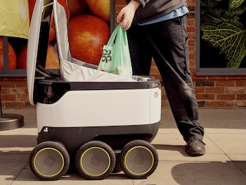 Un robot de Starship en