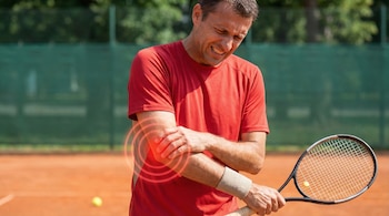 El codo de tenista, o