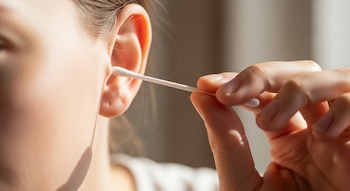 El uso de cotonetes en