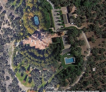 Vista aérea del Pabellón del