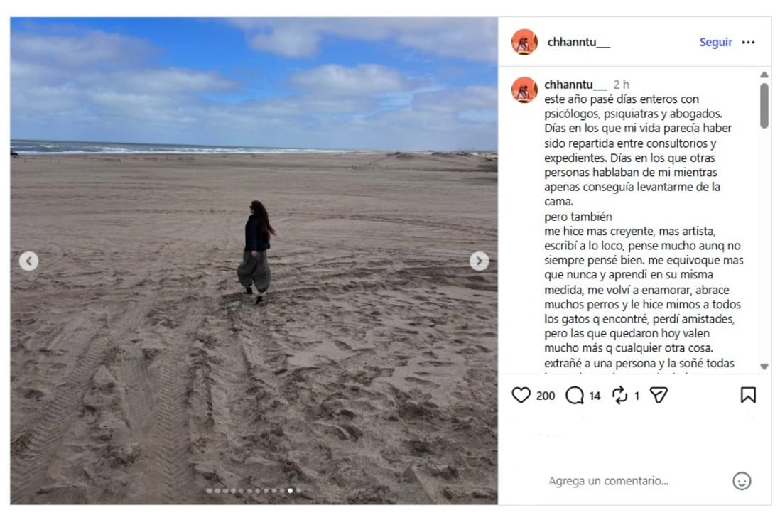 Leclercq dijo que pasó días enteros con psicólogos, psiquiatras y abogados, y que otras personas hablaban de ella mientras apenas conseguía levantarse de la cama