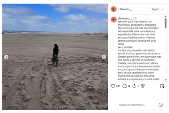 Leclercq dijo que pasó días enteros con psicólogos, psiquiatras y abogados, y que otras personas hablaban de ella mientras apenas conseguía levantarse de la cama