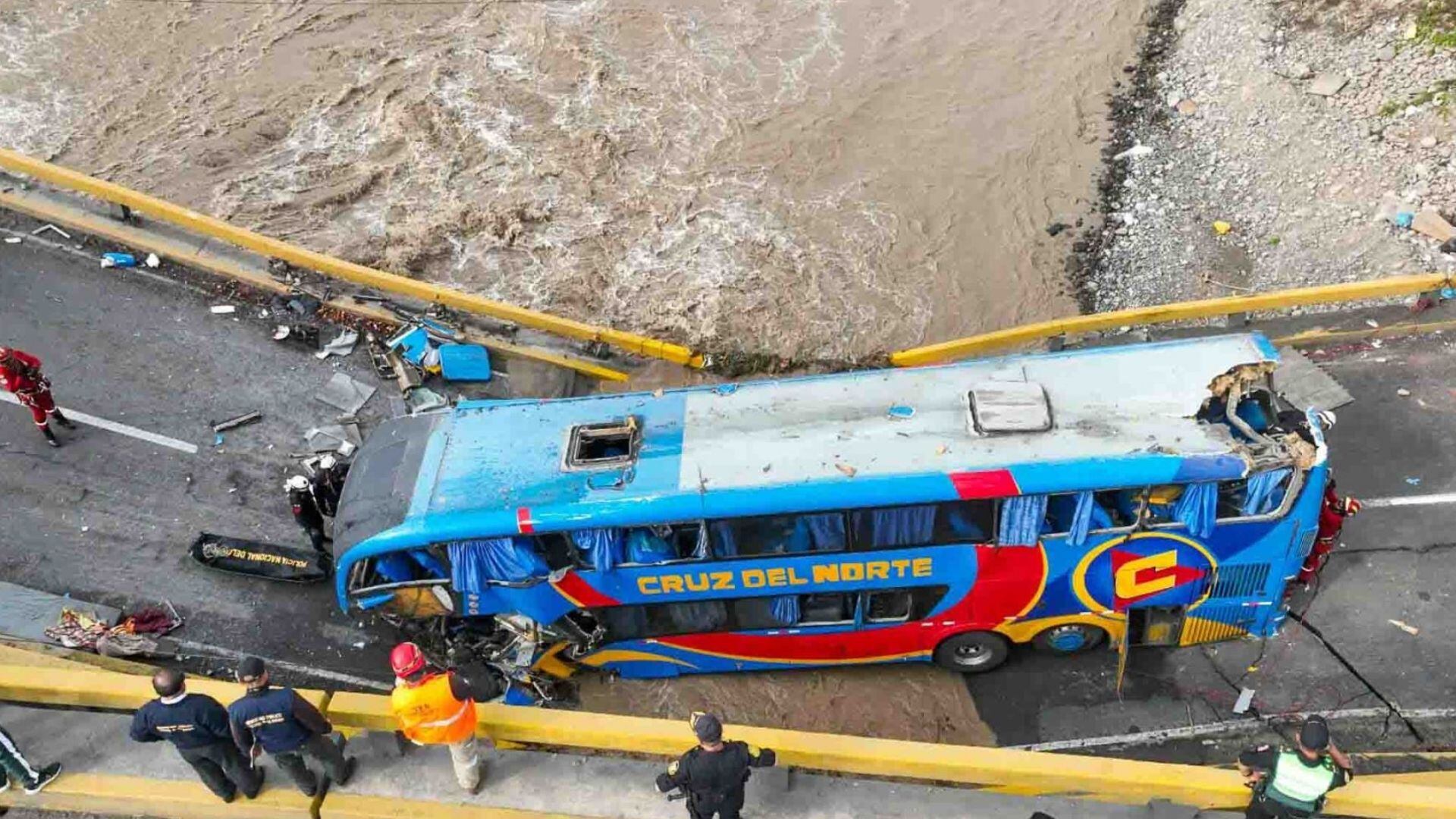 Ositrán concluyó que fallas graves en la infraestructura fueron la causa principal del derrumbe del viaducto ubicado en la Panamericana Norte - Créditos: Andina/Juan Carlos Guzmán.