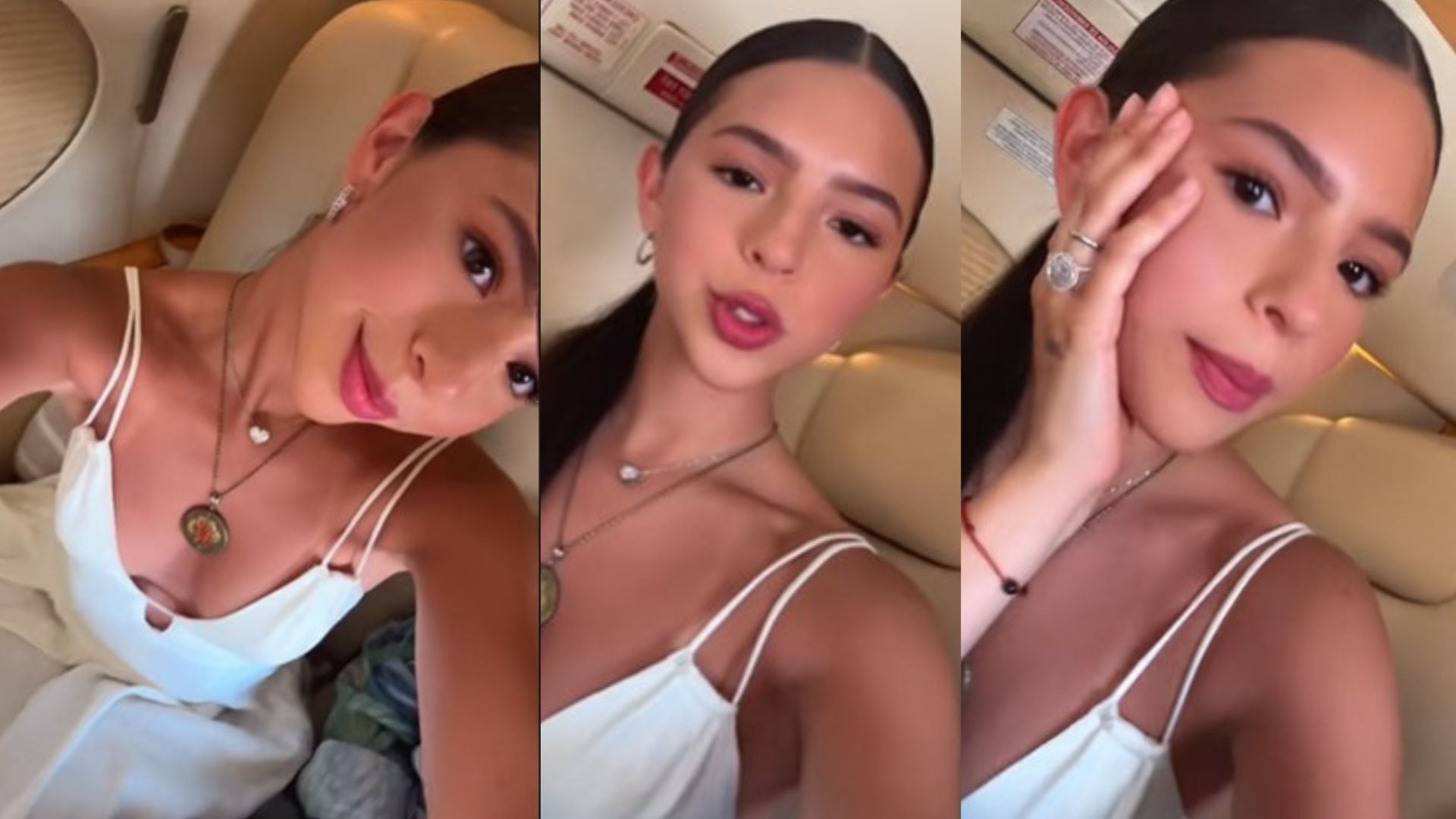 La cantante acaba de cerrar su gira “Libre Corazón” con un concierto en Las Vegas. (Captura de pantalla @angela_aguilar_)