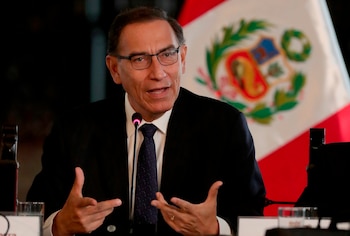 El presidente de Perú, Martín