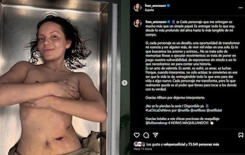 Francisca Aronsson sorprende con impactante