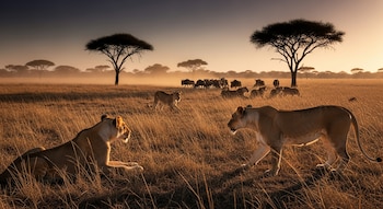 Los leones aprovechan la cobertura