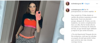 La presentadora dio detalles de