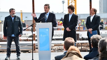 Massa, en el anuncio del