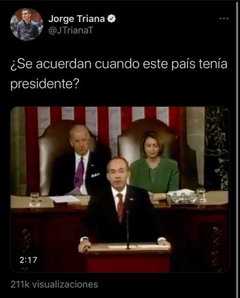 El panista compartió un video