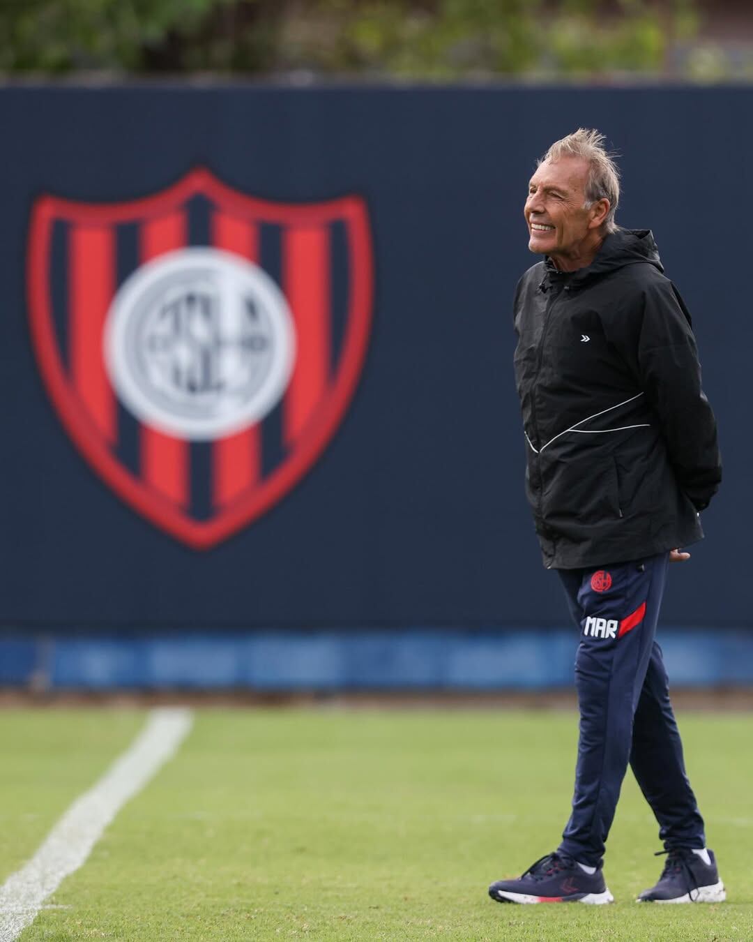 Miguel en su ciclo del 2025 con San Lorenzo