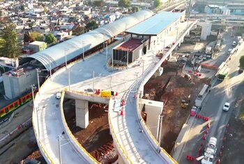 Así luce el Trolebús Chalco