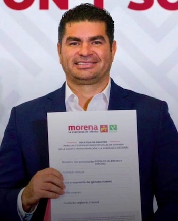 Morena Sinaloa Registry Rodolfo Valenzuela Coordenador da Quarta Emenda