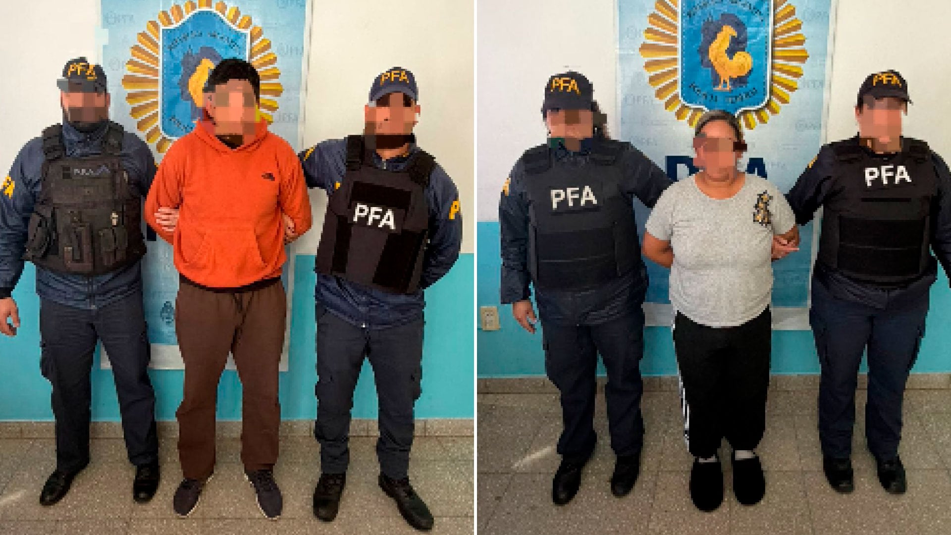 Matías Salina Sabrina Núñez: los detenidos, ambos de 35 años