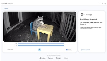 SynthID podrá detectar imágenes y videos que han sido creados con IA. (Google)
