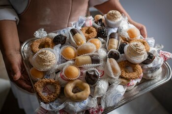 Mantecados, alfajores, roscos y anguilas