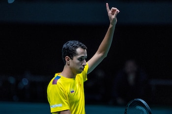 En la imagen, el tenista