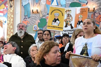 La misa por los comedores