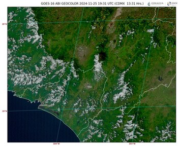 Imagen 2: GOES 16 ABI