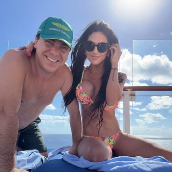 Cristian Castro y su novia
