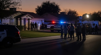 Autoridades investigan la escena de