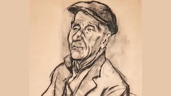 El enigma del hombre sin nombre que protagoniza uno de los primeros dibujos de Tom McGuinness