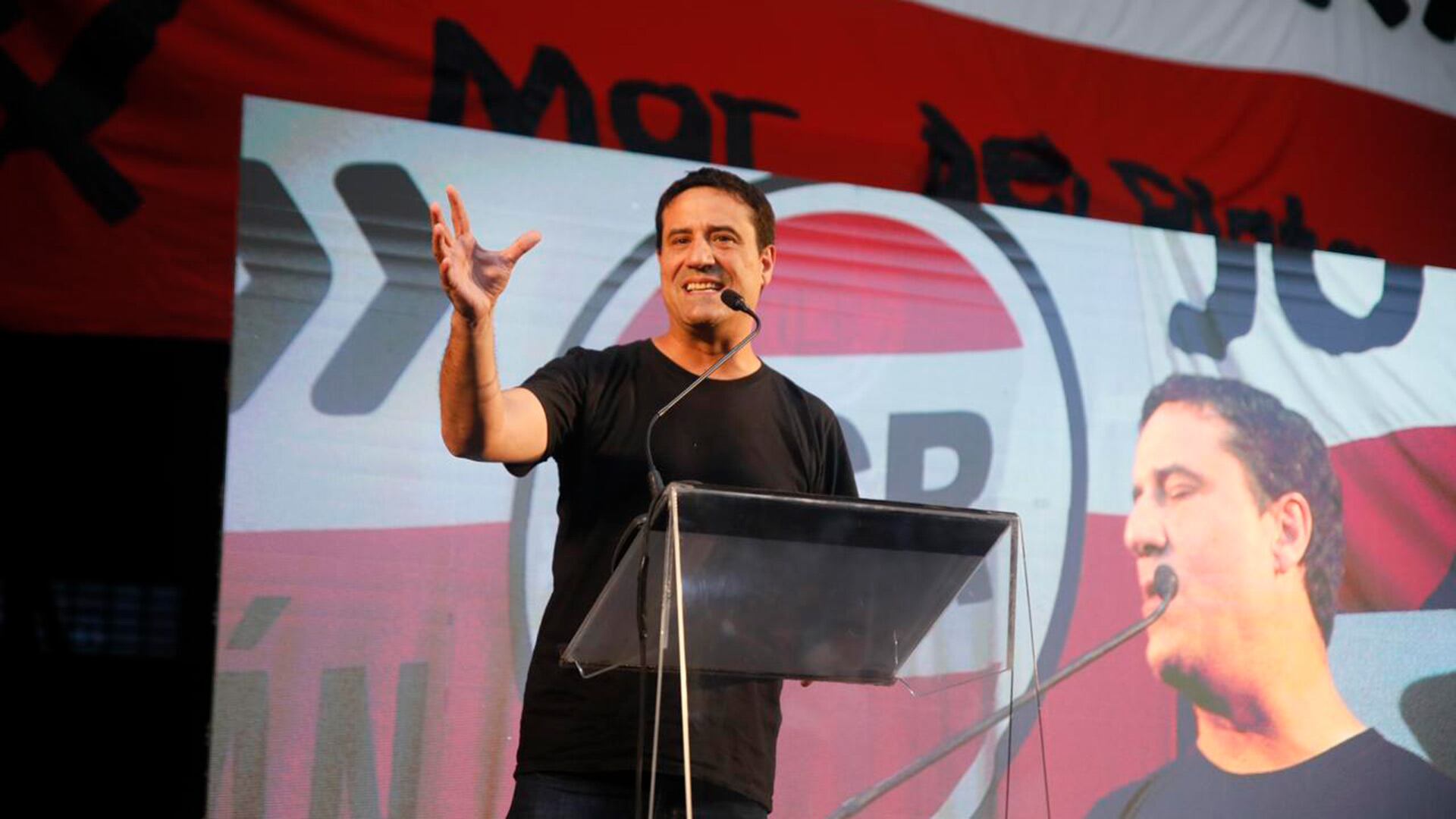 Maximiliano Abad encabezó un acto en Mar del Plata con radicales bonaerenses