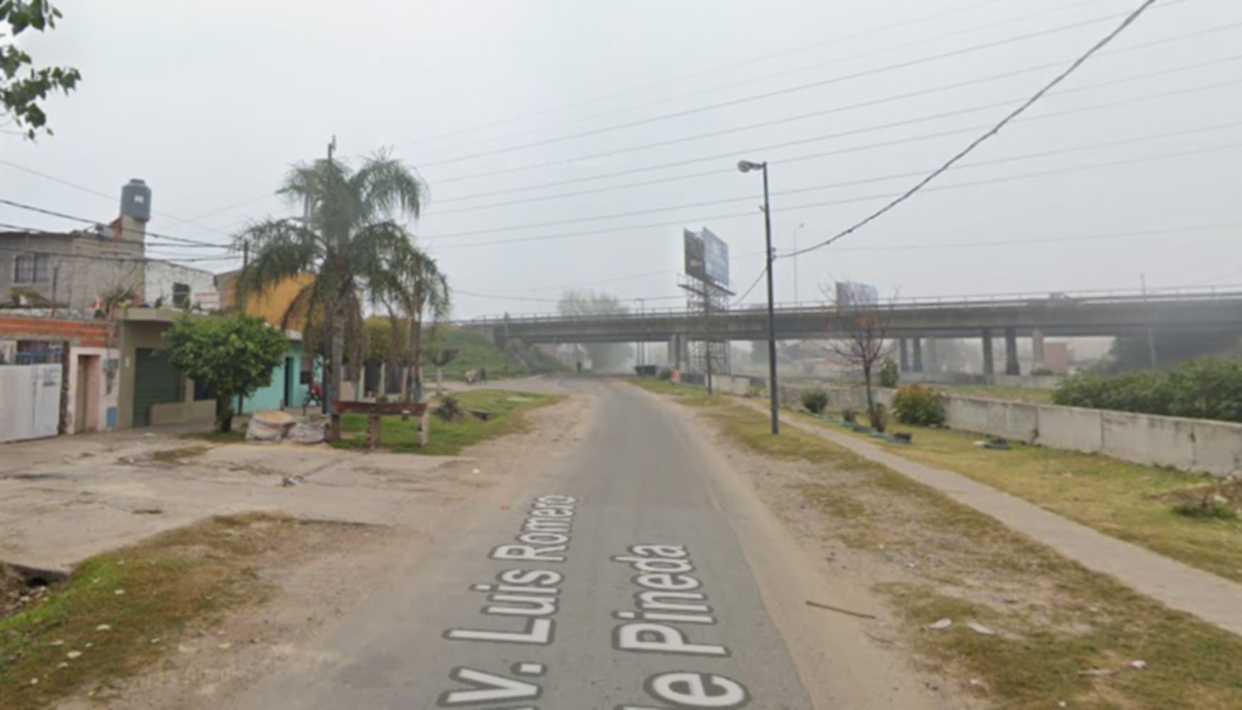 Este último sábado, un joven fue baleado en la intersección de la avenida Romero de Pineda y Platón en Rosario (Google Maps)