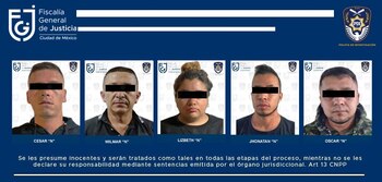 Dentro de los detenidos hay