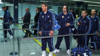 Diego Simeone, el utilero Marcelo