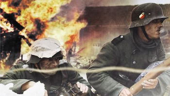 Soldados alemanes durante la Operación