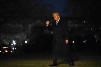 Trump también comentó que su