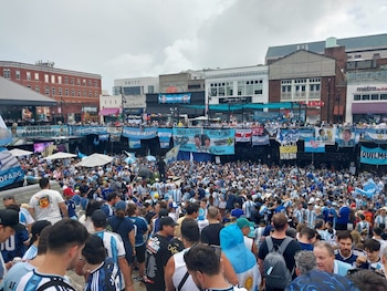 Maradona, Messi y Las Malvinas