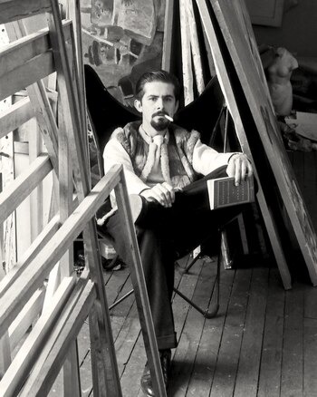 El maestro Botero retratado por