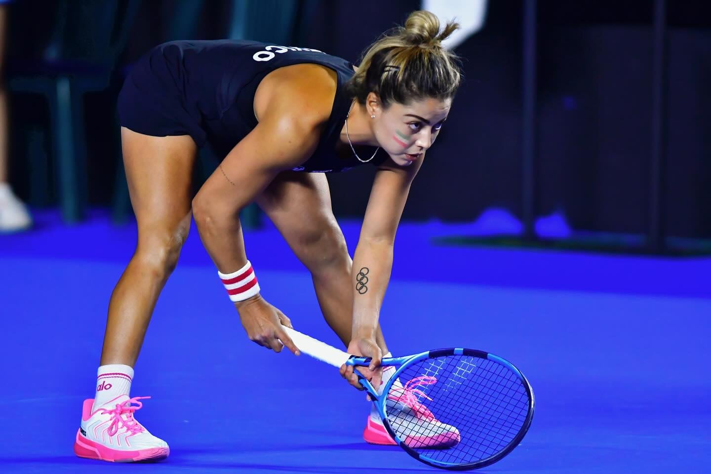 La tenista sufrió múltiples quemaduras en la espalda