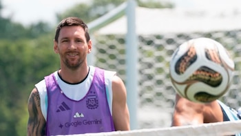 El mensaje de Messi tras la última práctica de Argentina en Kansas antes de la semi contra Inglaterra: las cuatro fotos que eligió