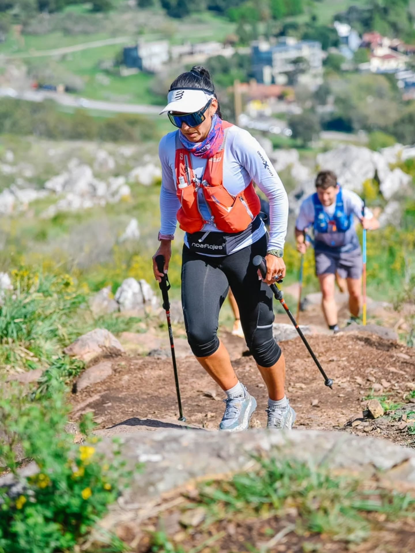 En diciembre, la federada afronta por primera vez el Cruce, los cien kilómetros divididos en etapas, una exigencia que incorpora a su preparación (Basso Marina /trail running)