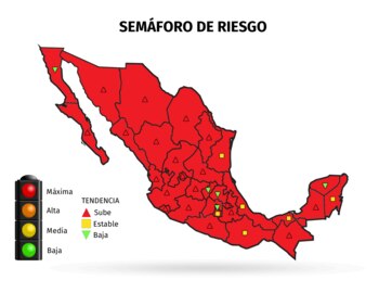 coronavirus mexico mapa semaforo 060620