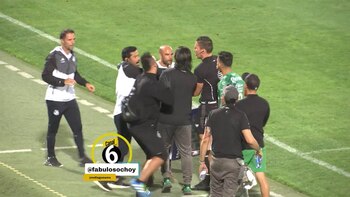 Javier Correa se pelea con Arce en zona mixta