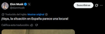 Elon Musk publicó en su cuenta de X sus impresiones sobre la crisis migratoria en España.