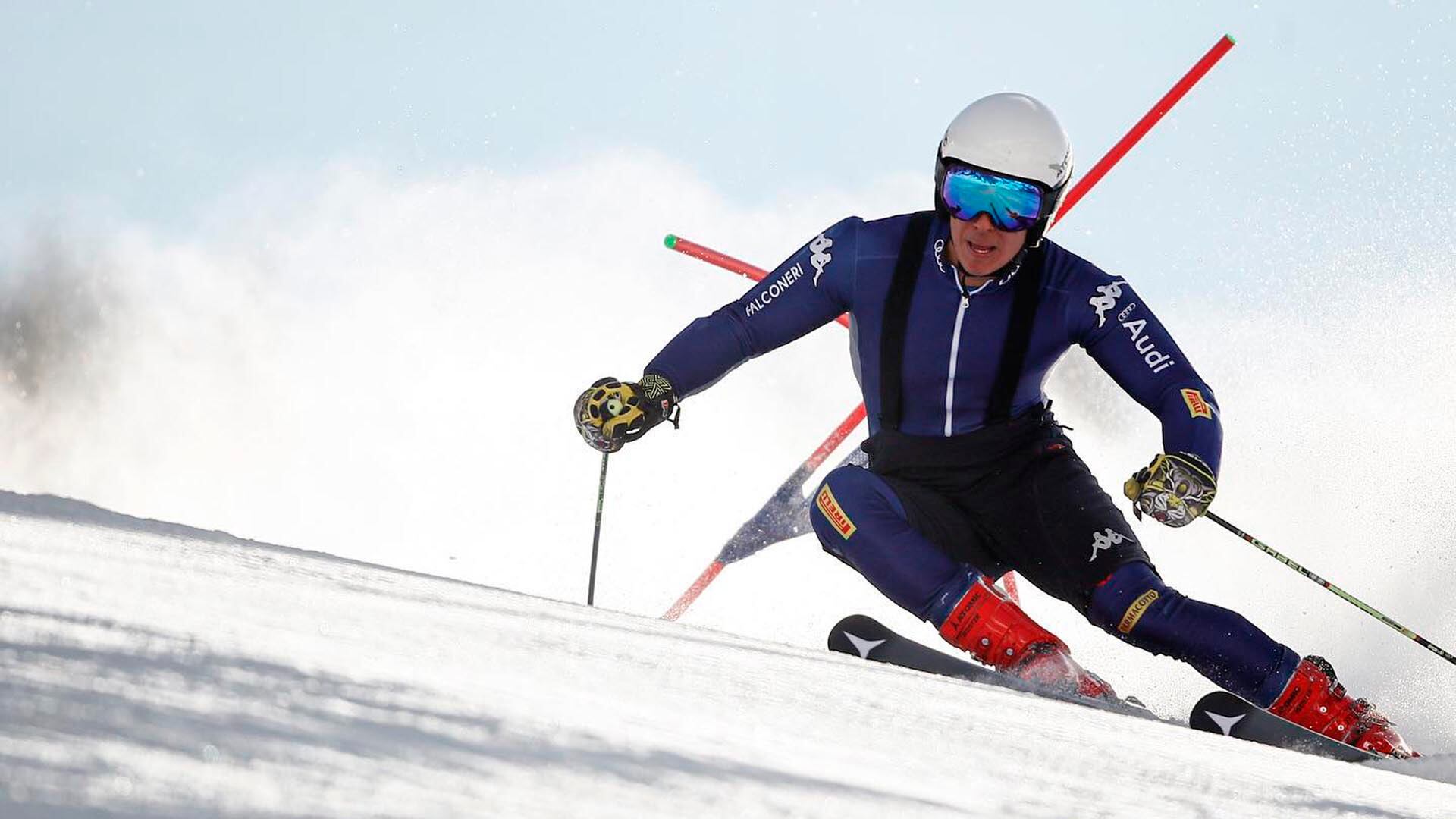 Perdió el control y se fue de pista