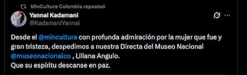 La noticia de su muerte