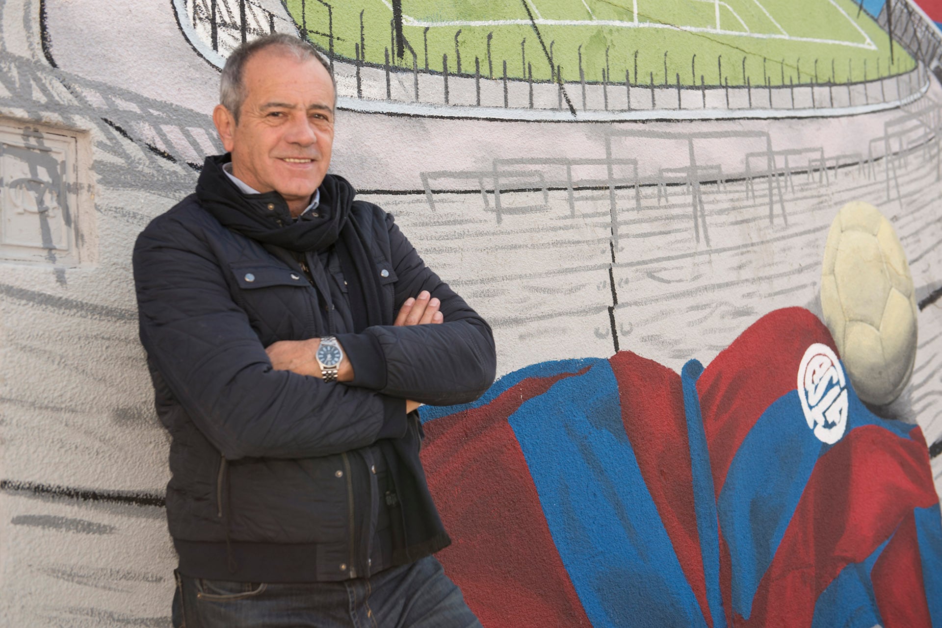 Rizzi marcó el último gol de San Lorenzo en el Viejo Gasómetro