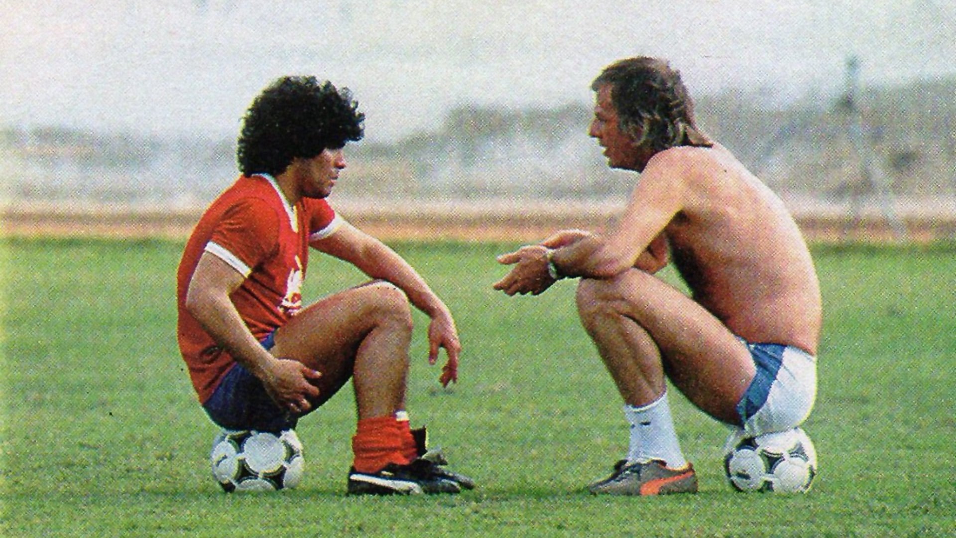 Pese a haberlo excluido de la lista del Mundial 78, Maradona siempre ponderó a Menotti como uno de los mejores entrenadores que tuvo
