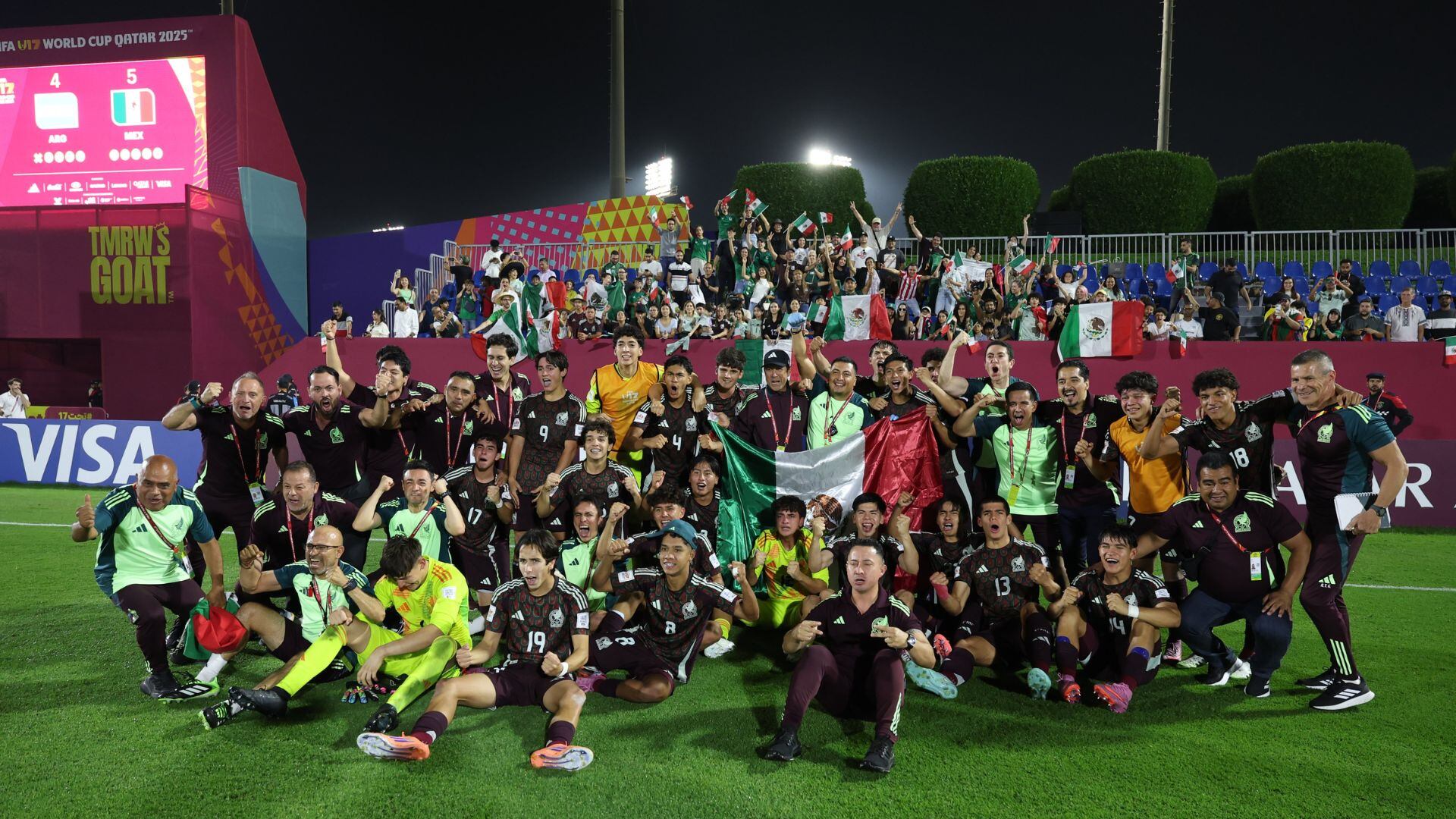 México venció a Argentina en la Copa del Mundo Sub 17 (X@miseleccionsubs)