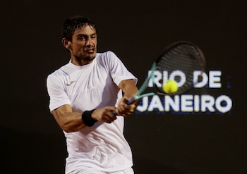 Navone, que disputó su tercer